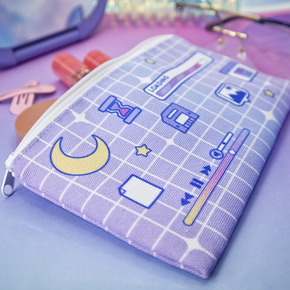 My Documents Pencil Pouch-Accessories-GlitchBerry