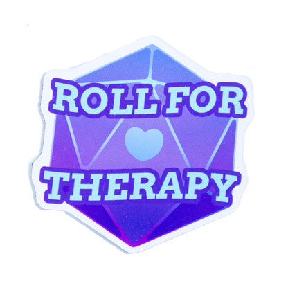 "Roll for Therapy" Fridge Magnet