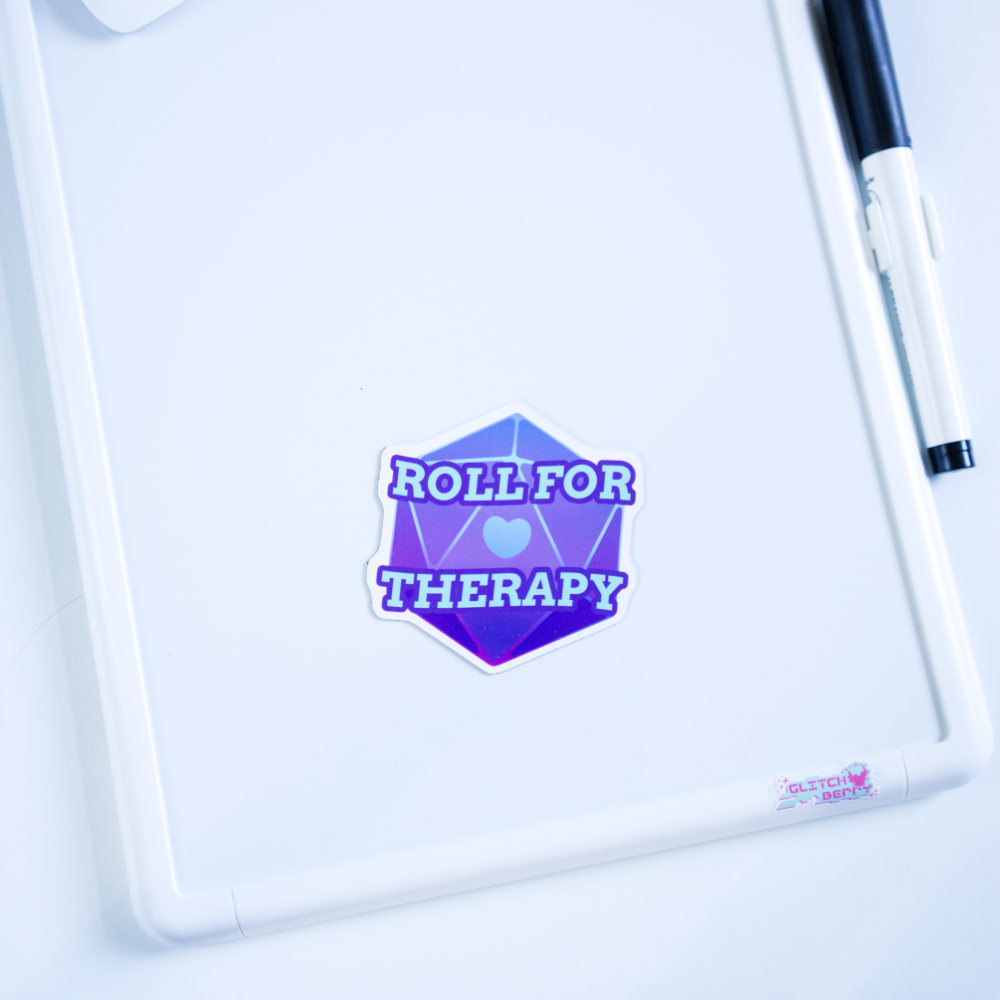 "Roll for Therapy" Fridge Magnet