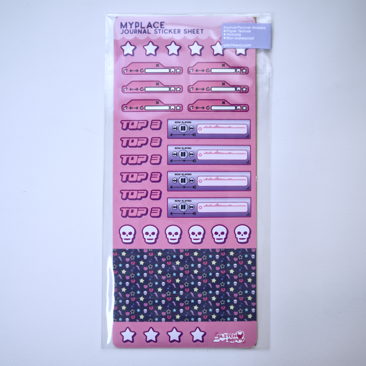 MyPlace Journal Sticker Sheet