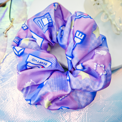 Art Tools Satin Scrunchie-Accessories-GlitchBerry