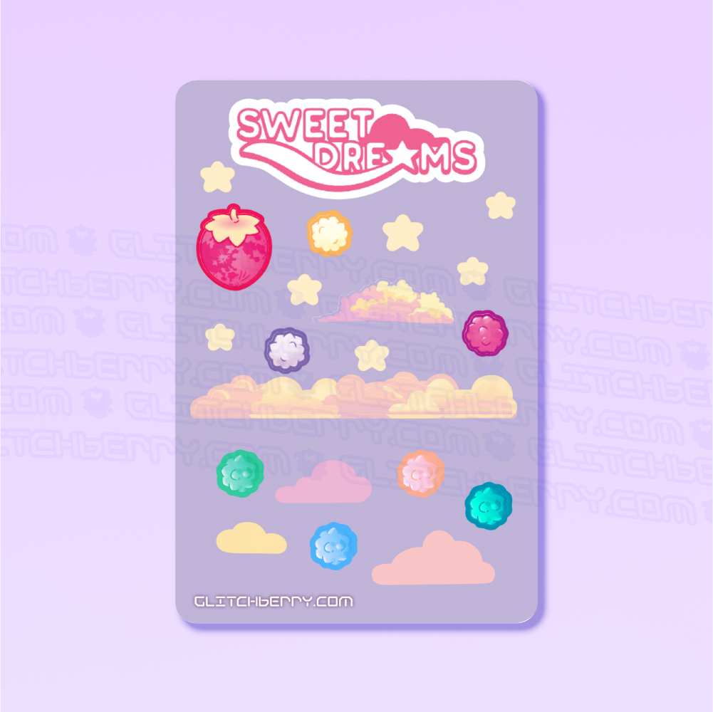 Sweet Dreams Sticker Sheet