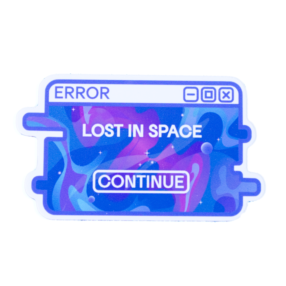 "Lost in Space" Fridge Magnet