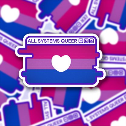 Build-Your-Own Pride System Message Sticker