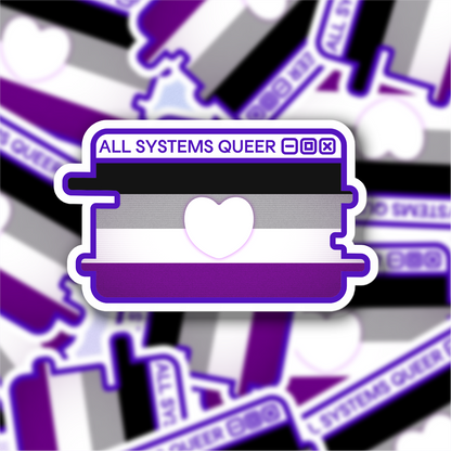Build-Your-Own Pride System Message Sticker
