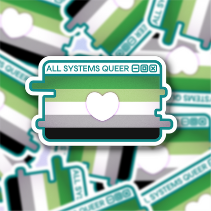 Build-Your-Own Pride System Message Sticker