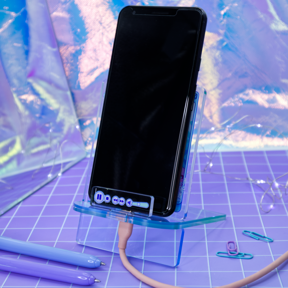 Aqua Ambiance Phone Holder Acrylic Standee