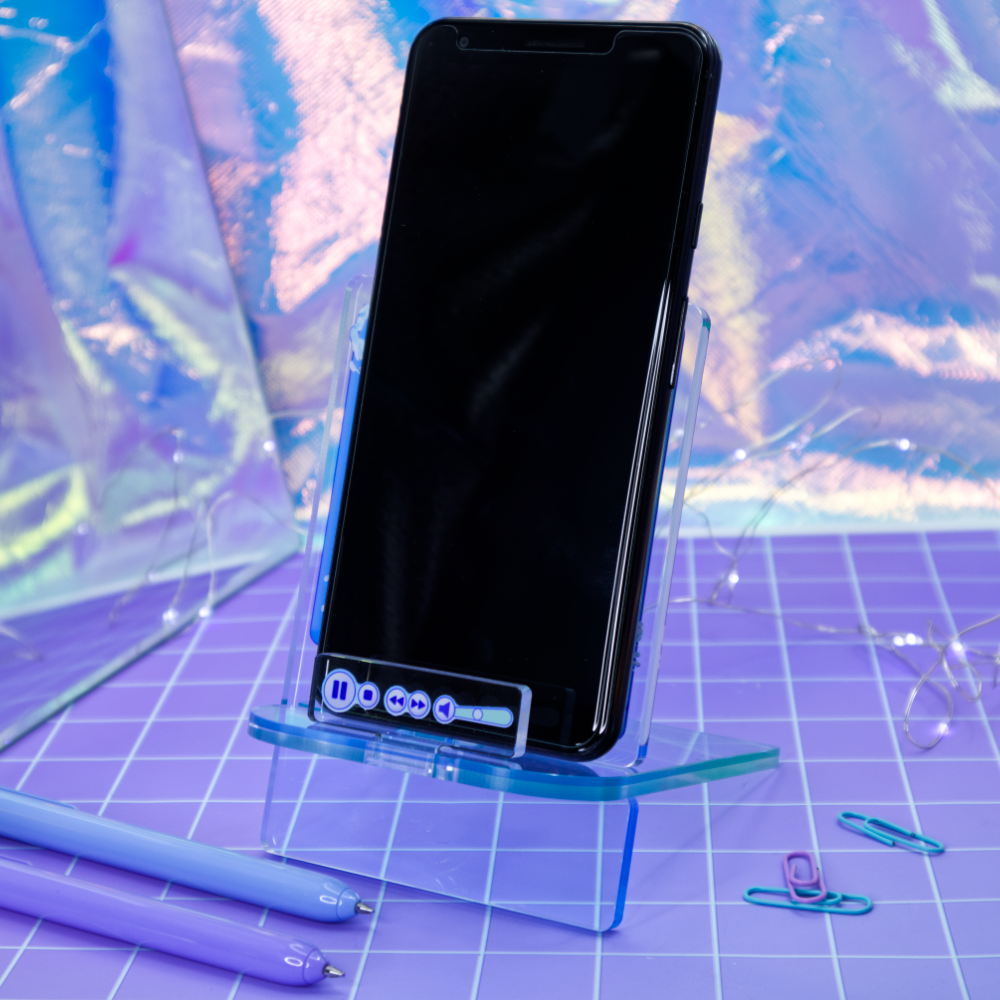 Aqua Ambiance Phone Holder Acrylic Standee