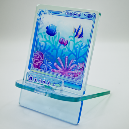 Aqua Ambiance Phone Holder Acrylic Standee