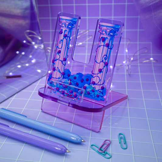 Enchanted Thorns Phone Holder Acrylic Standee