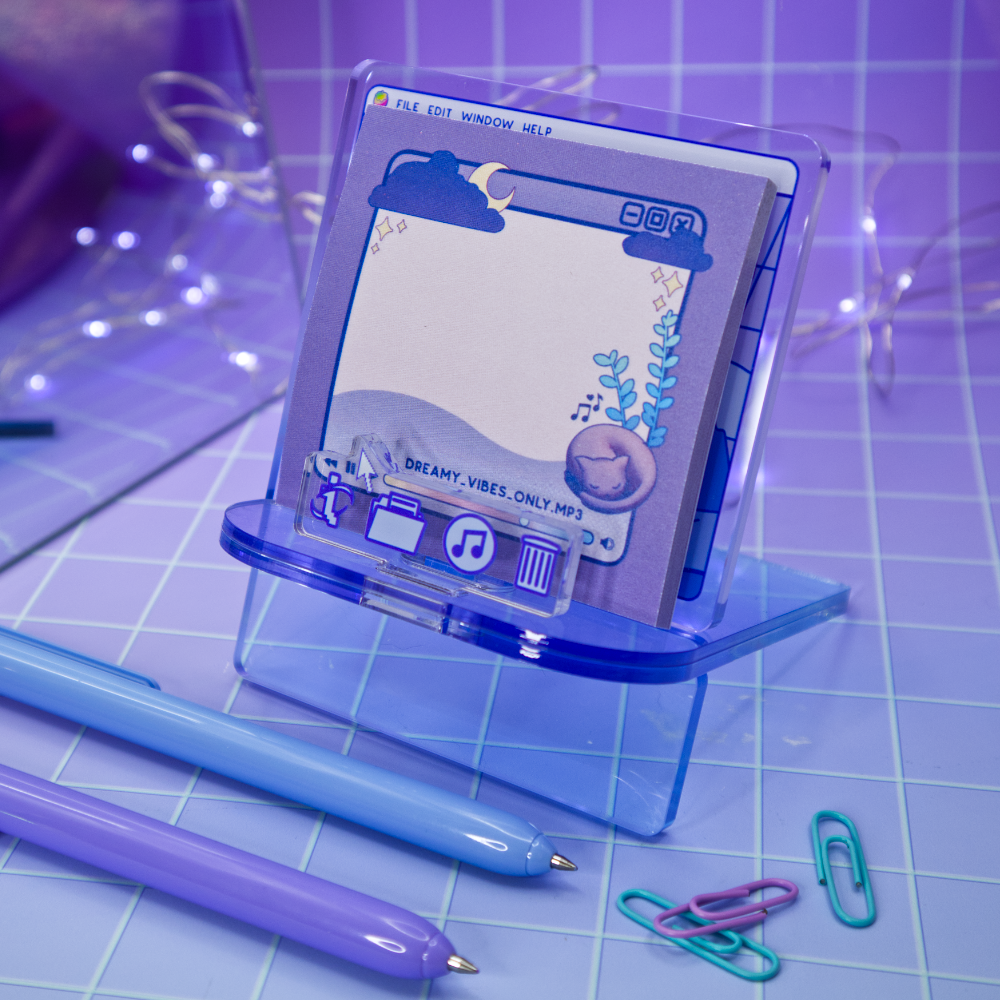Vapor.OS Desktop Phone Holder Acrylic Standee
