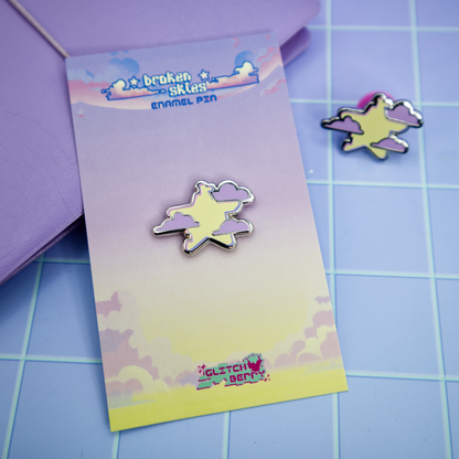 Mini Star Vaporwave Enamel Pin