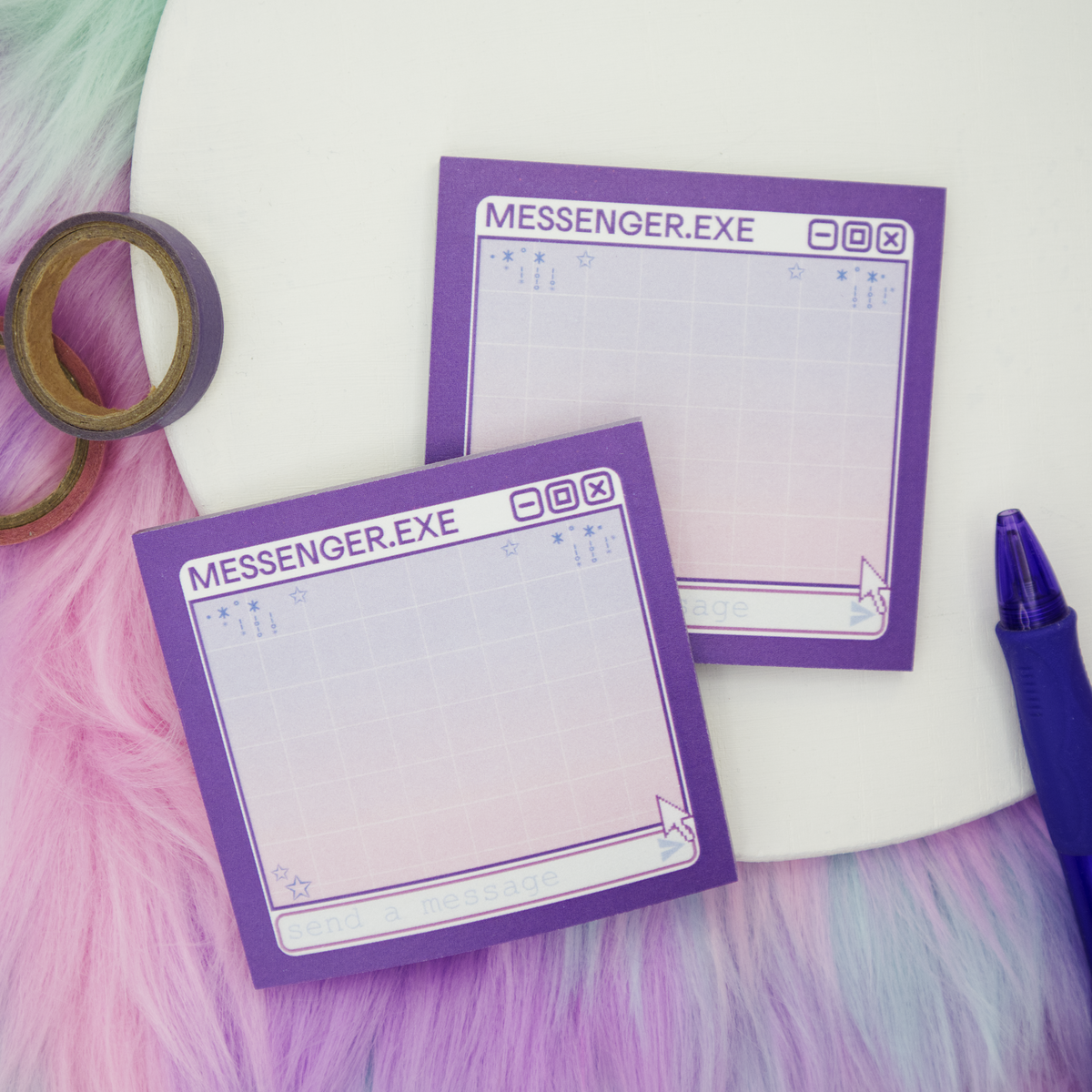Messenger.EXE Sticky Note Pad