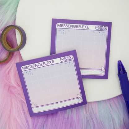 Messenger.EXE Sticky Note Pad