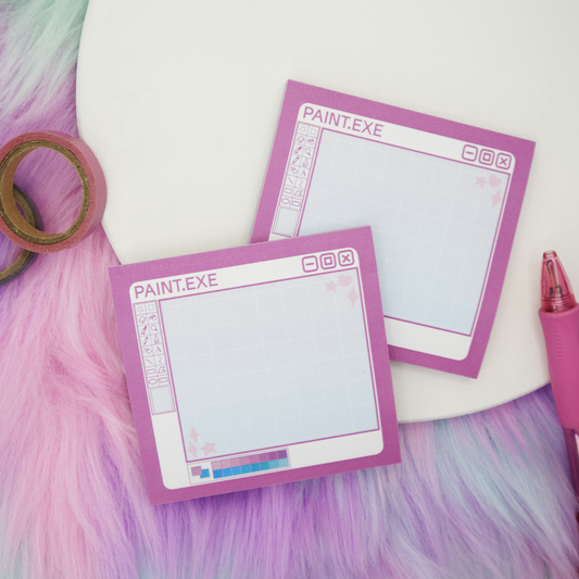 Paint.EXE Sticky Note Pad
