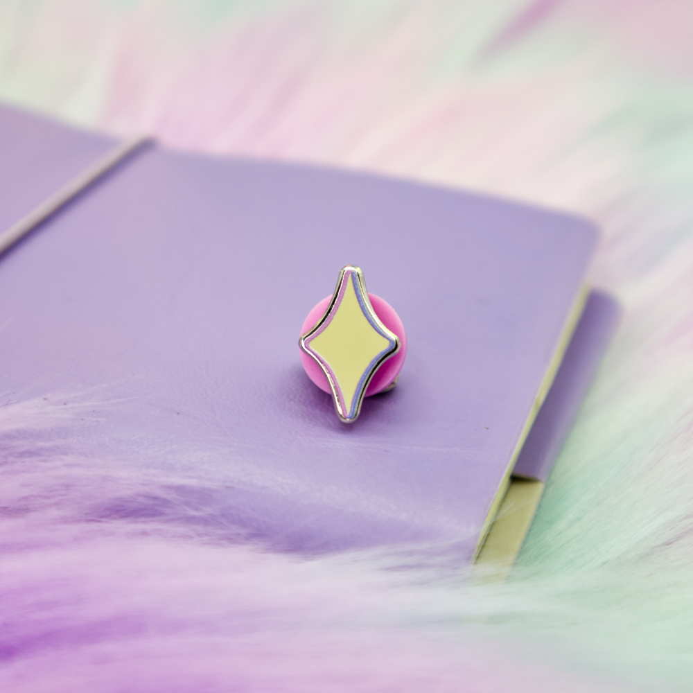 Mini Twinkle Vaporwave Filler Enamel Pin