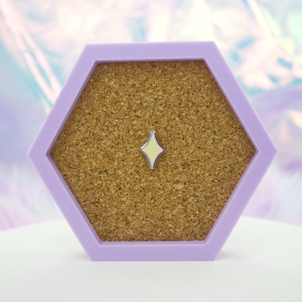 Mini Twinkle Vaporwave Filler Enamel Pin