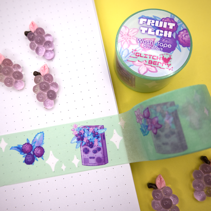 Raspberry Game Toy Washi Tape