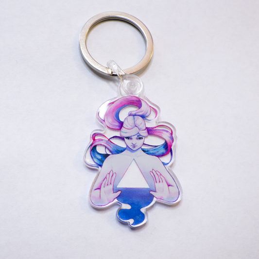 「Cyberdiva」 Acrylic Keychain