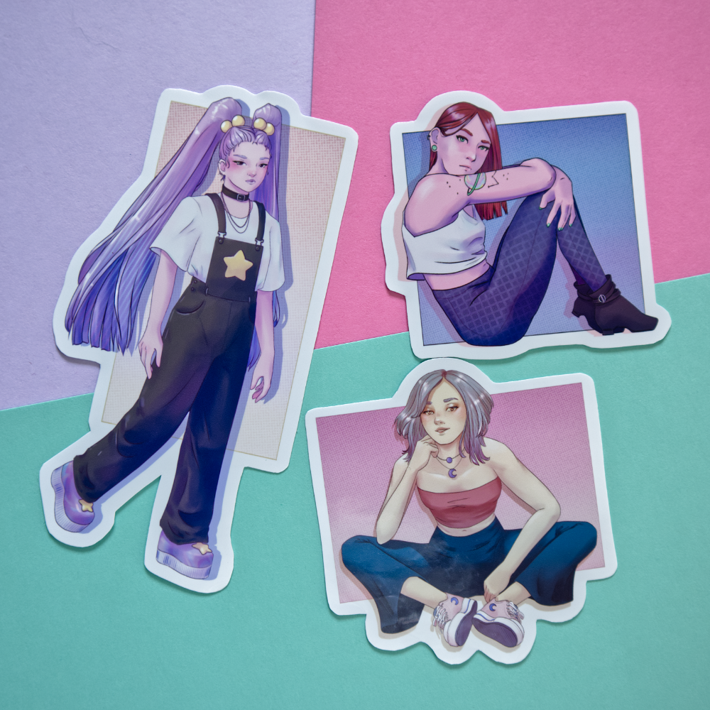 「Astral Vibes」 Sticker Pack