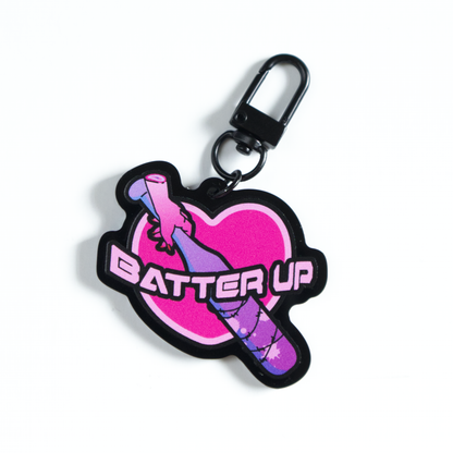 「Batter Up」 Acrylic Keychain