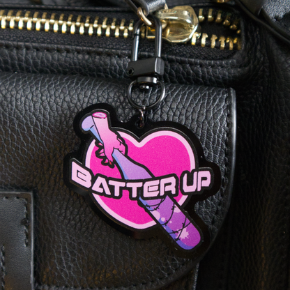「Batter Up」 Acrylic Keychain