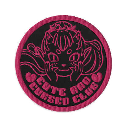 Cute and Cursed Club Iron On Patch
