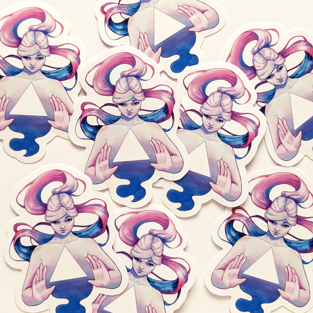 「Cyberdiva」 Sticker