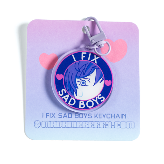 「I Fix Sad Boys」 Acrylic Keychain