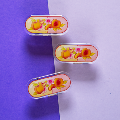 Fruit Capsule Acrylic Pin