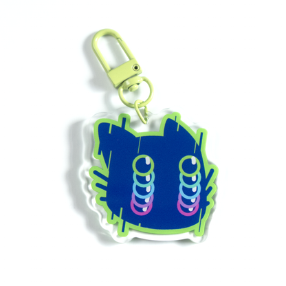 「Glitch Kitty」 Acrylic Keychain