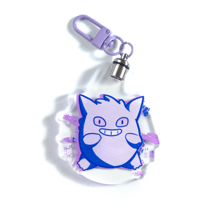 「Glitch Ghost」 Acrylic Keychain