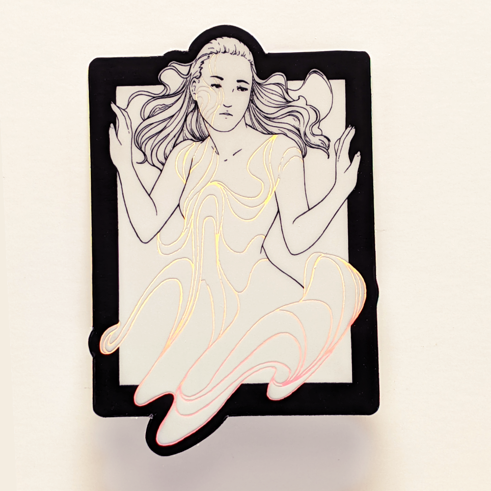 「Smoke and Mirror」 Holo Sticker