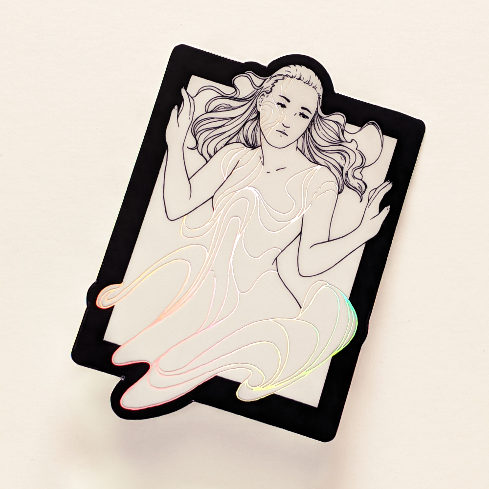 「Smoke and Mirror」 Holo Sticker