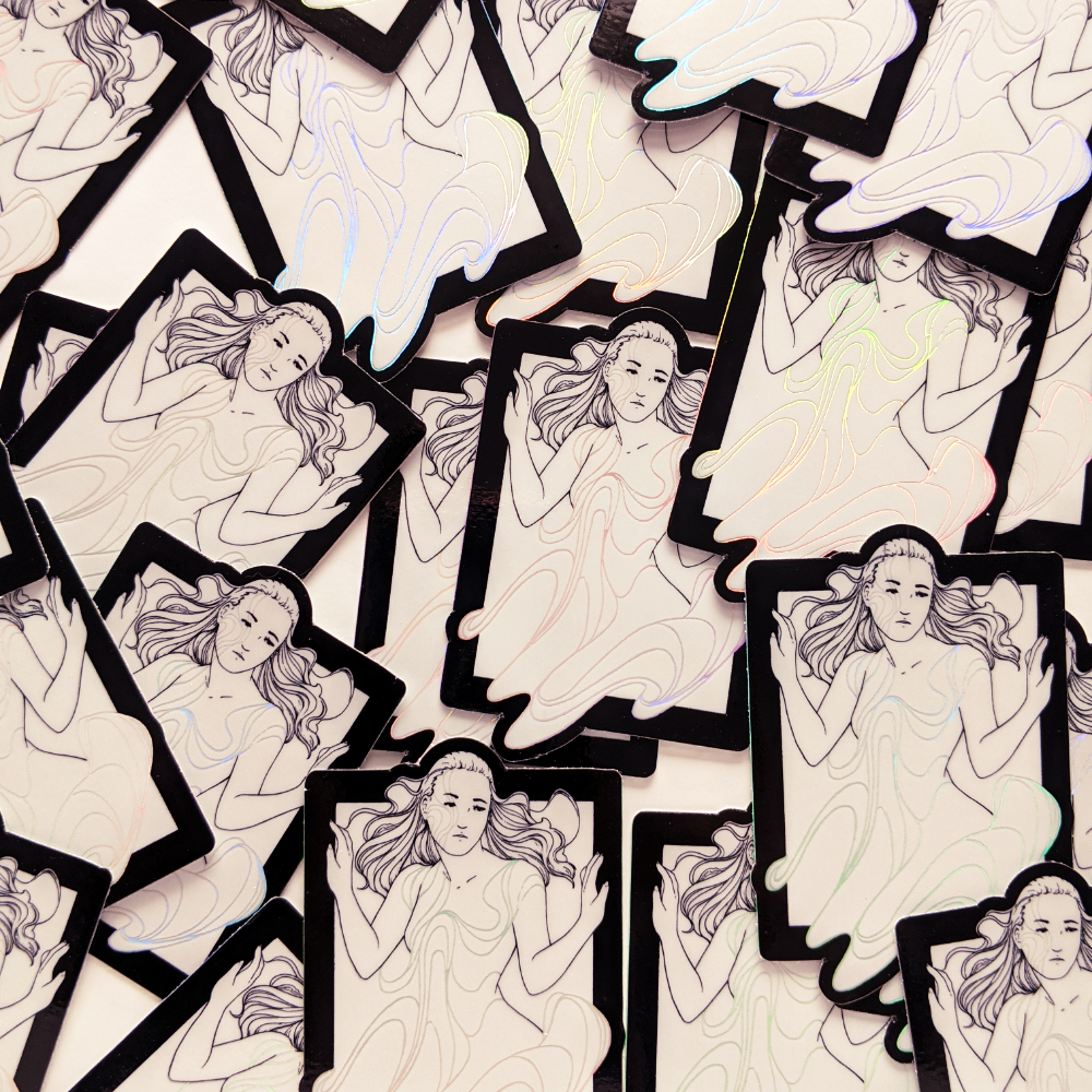 「Smoke and Mirror」 Holo Sticker