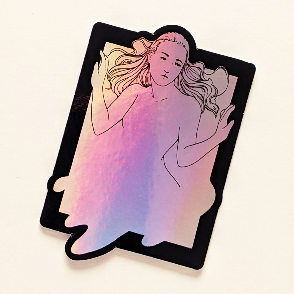 「Smoke and Mirror」 Holo Sticker