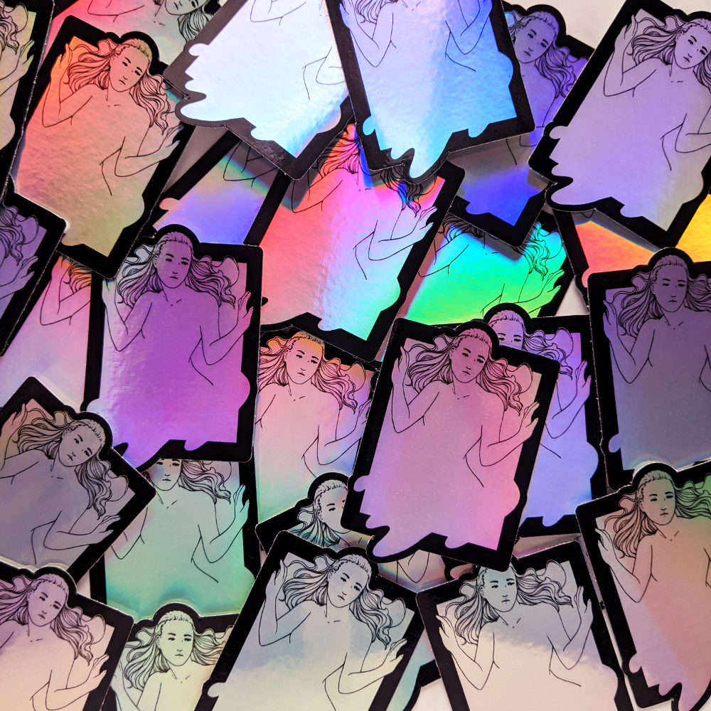 「Smoke and Mirror」 Holo Sticker