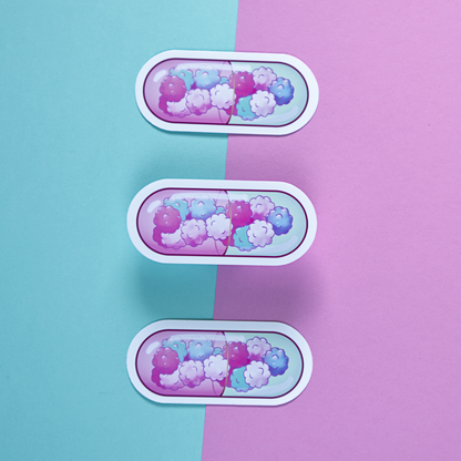 Candy Capsule Sticker