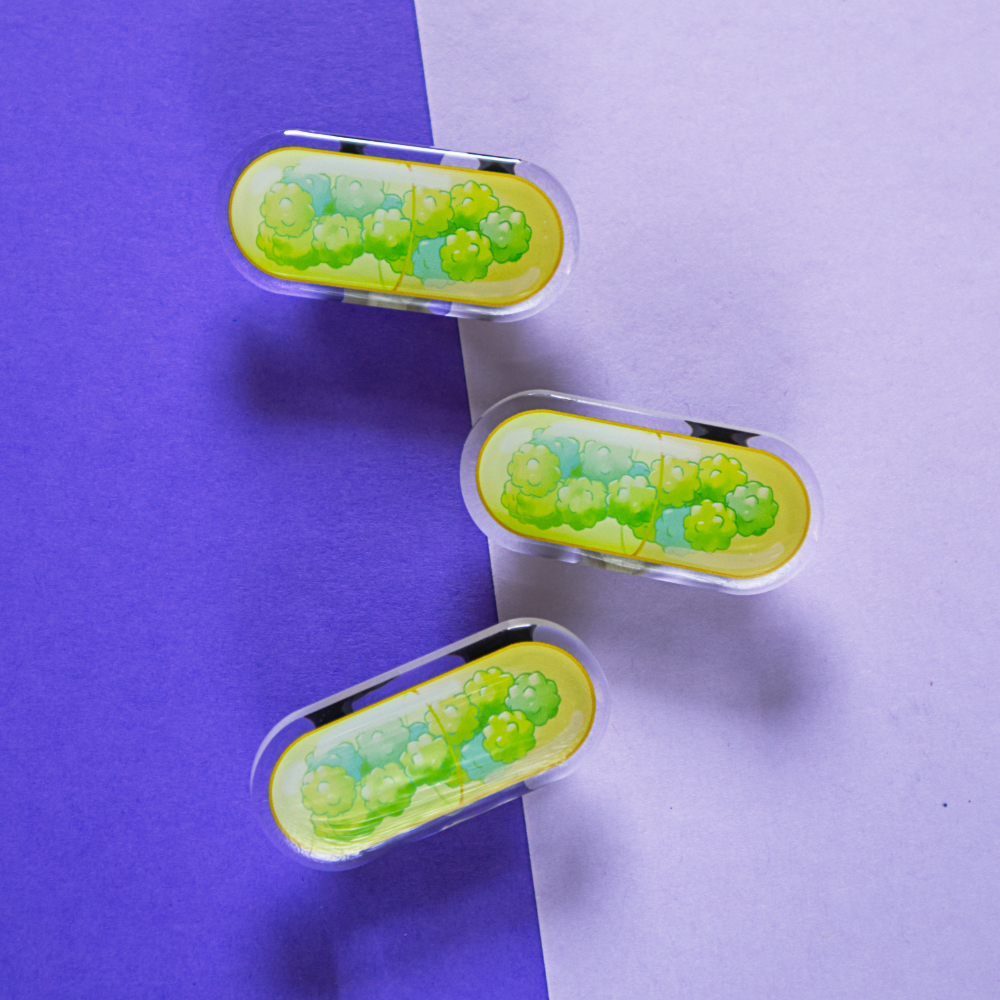 Candy Capsule Acrylic Pin