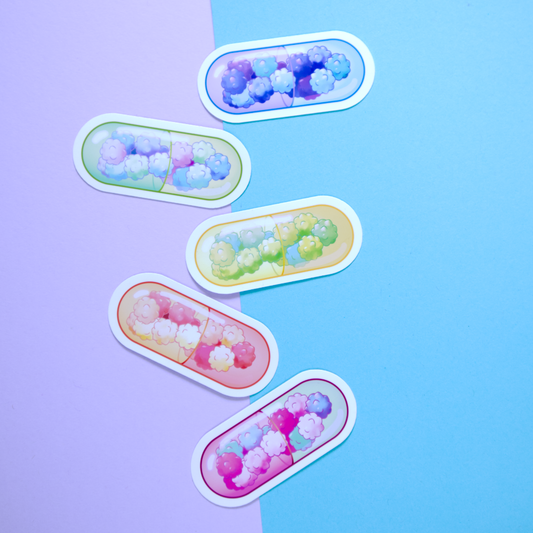 Candy Capsule Sticker