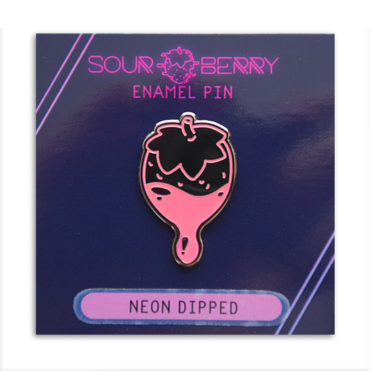 Neon Dipped Enamel Pin