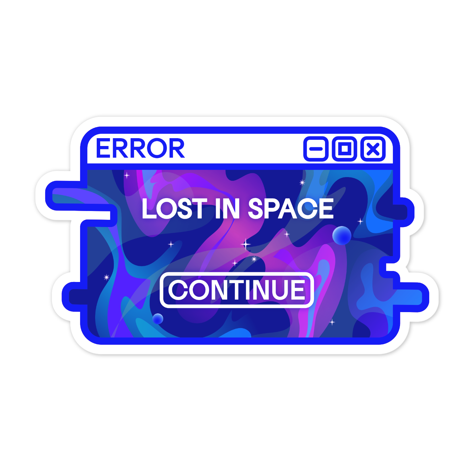 System Issue Sticker