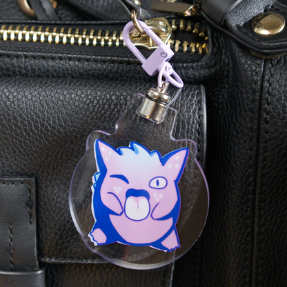 「Strawberry Ghost」 Acrylic Keychain