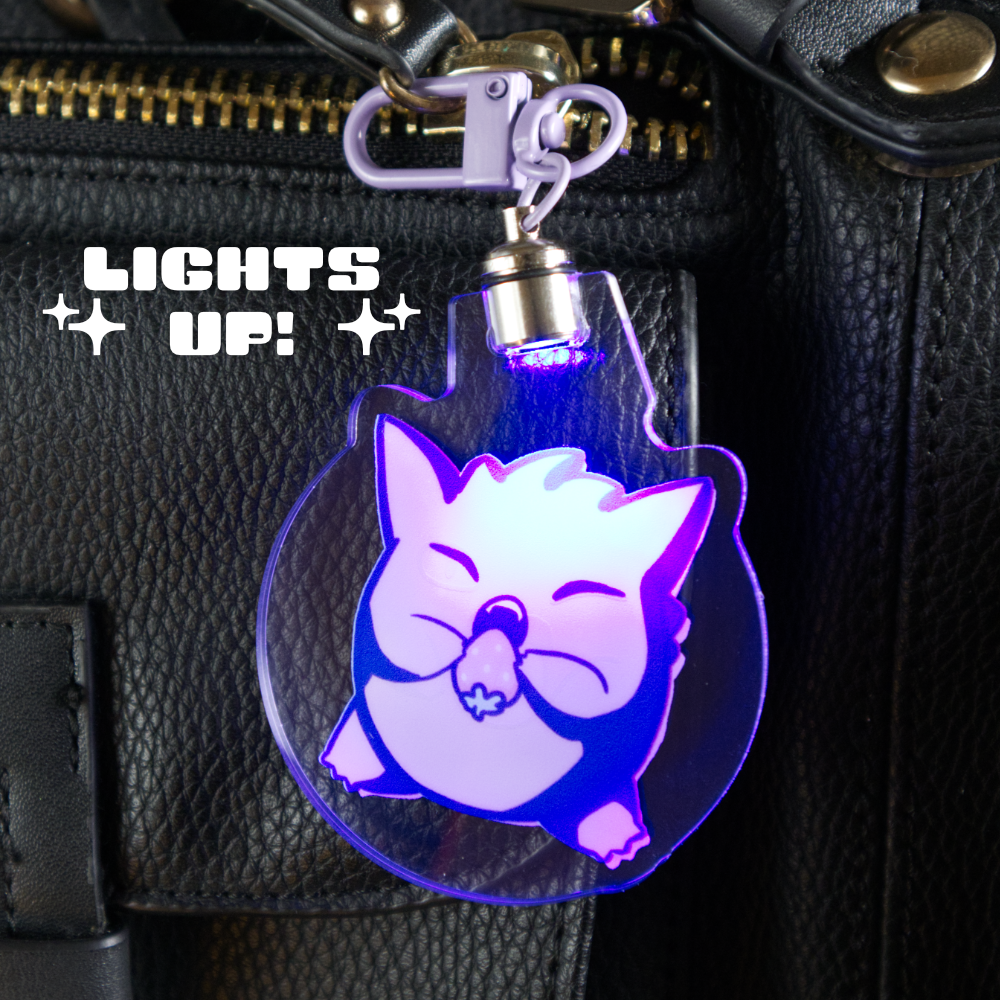 「Strawberry Ghost」 Acrylic Keychain
