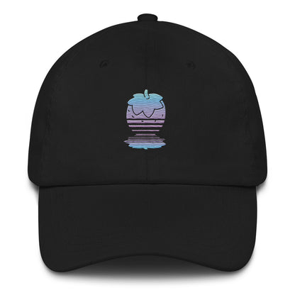 Sunset Strawberry Baseball Cap
