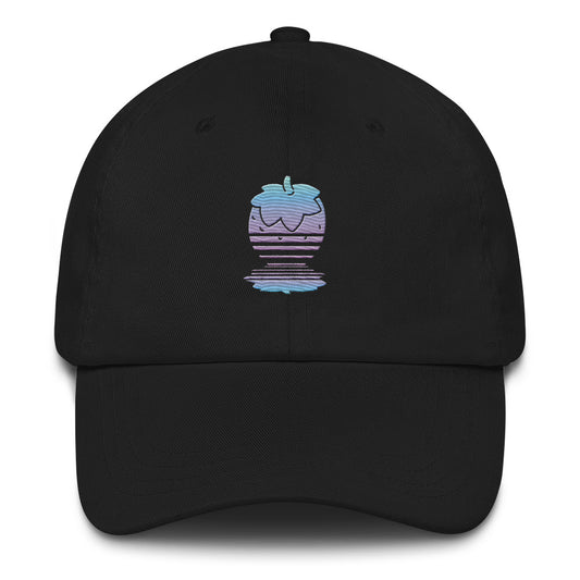 Sunset Strawberry Baseball Cap