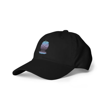 Sunset Strawberry Baseball Cap