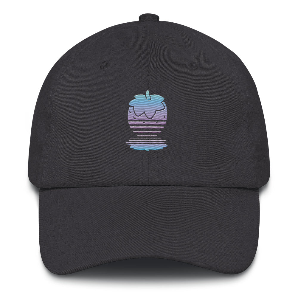Sunset Strawberry Baseball Cap
