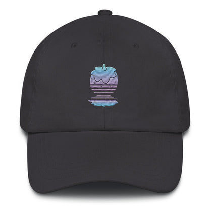 Sunset Strawberry Baseball Cap