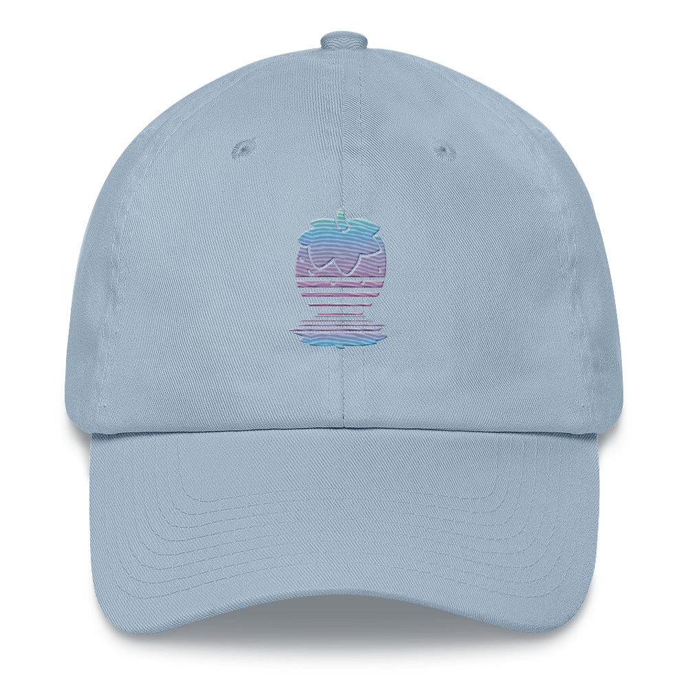 Sunset Strawberry Baseball Cap